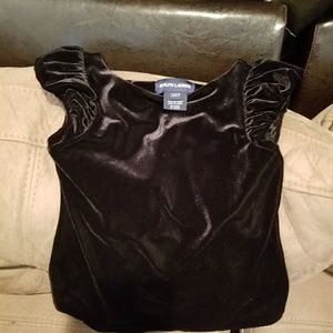 Little girl's Ralph Lauren Velvet dress